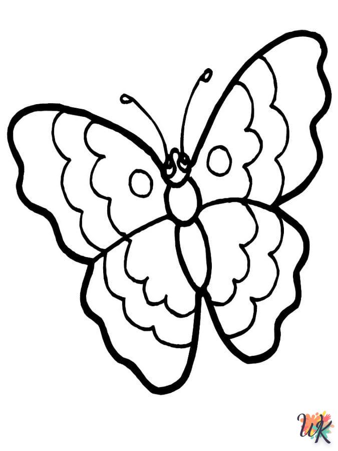 Dibujos para Colorear Mariposas 22
