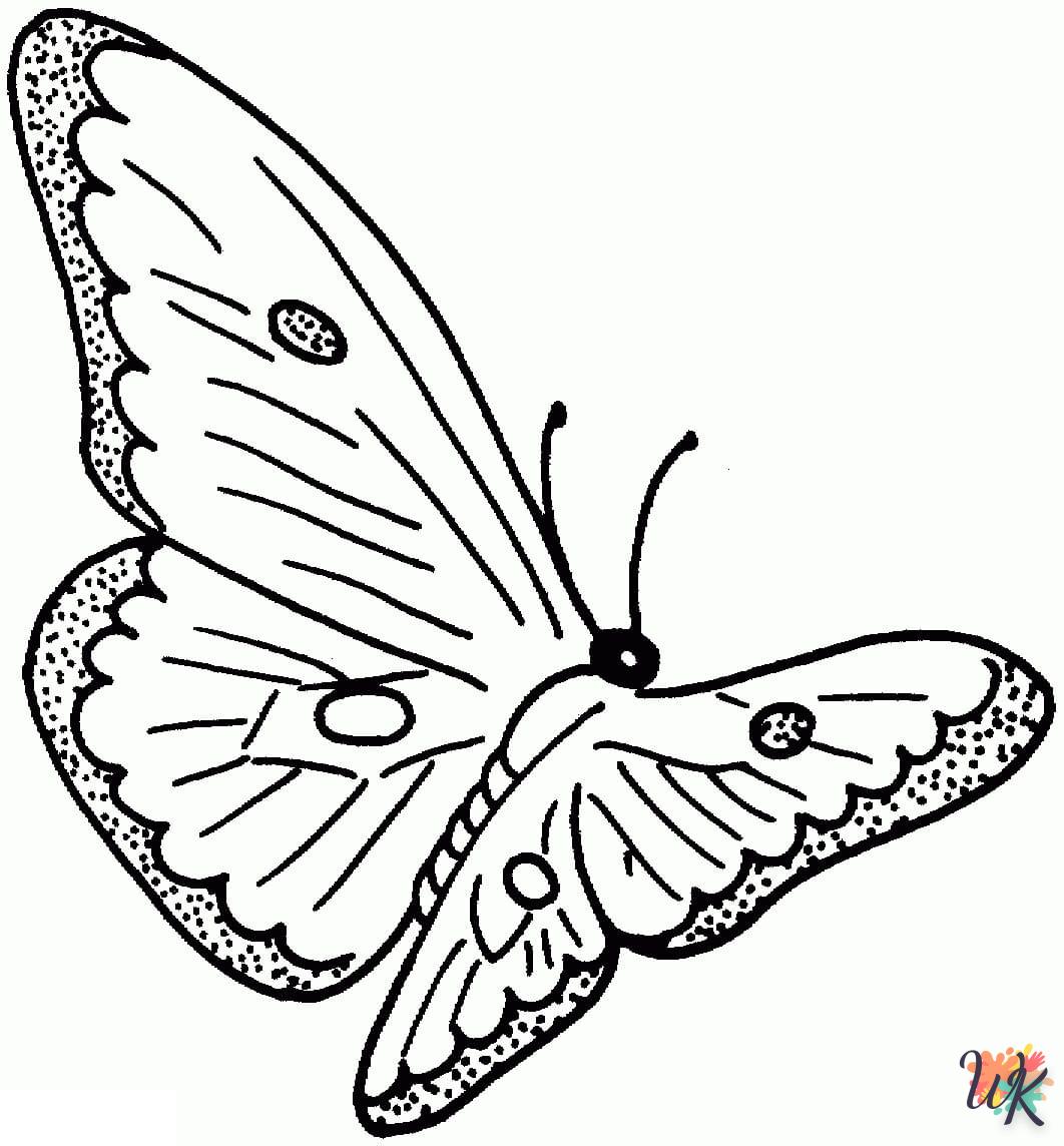 Dibujos para Colorear Mariposas 30