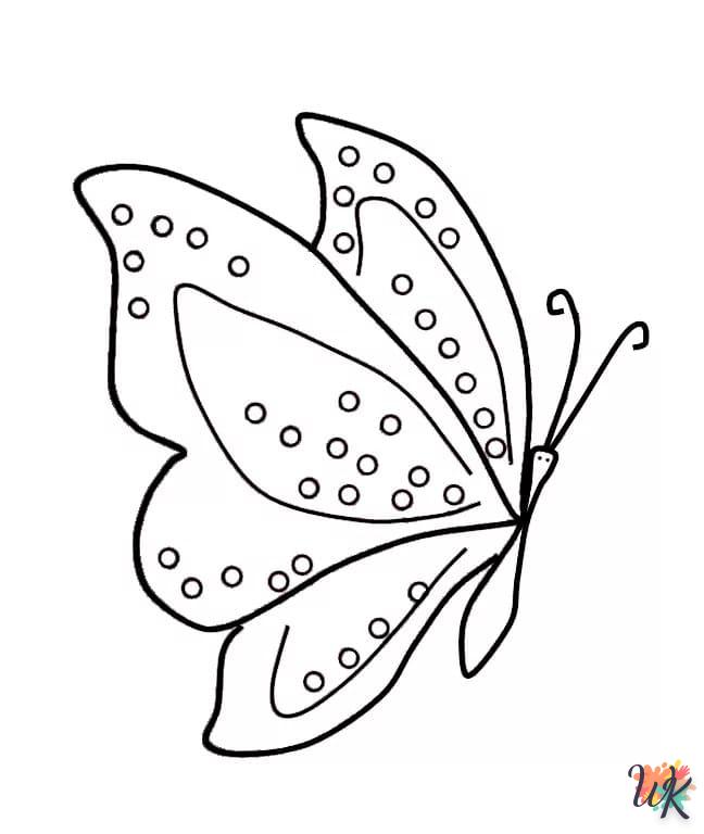 Dibujos para Colorear Mariposas 32