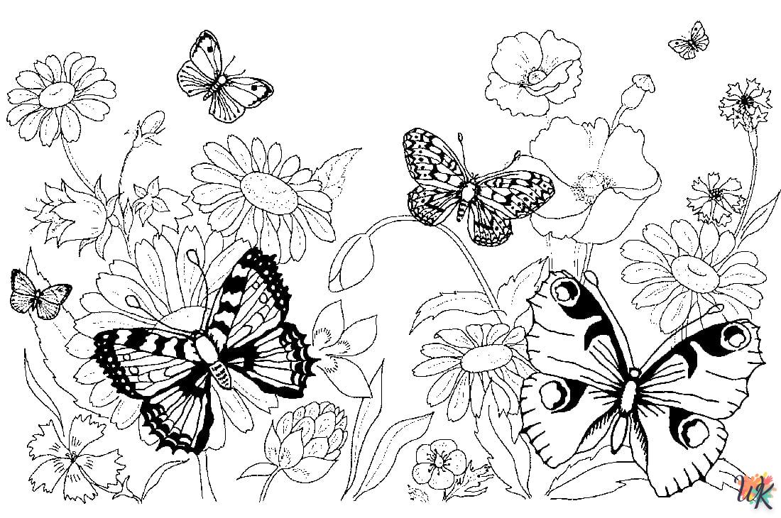 Dibujos para Colorear Mariposas 34