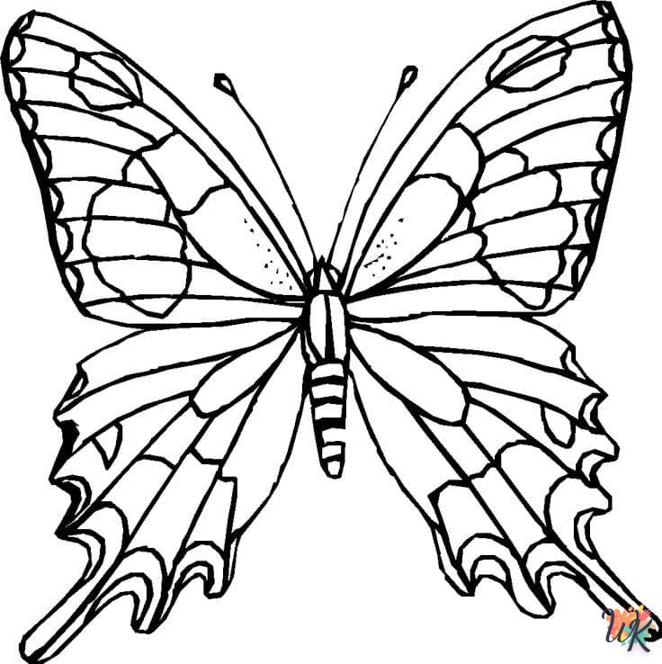 Dibujos para Colorear Mariposas 38