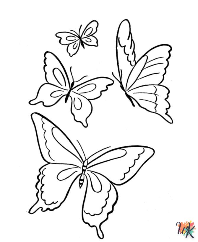 Dibujos para Colorear Mariposas 39