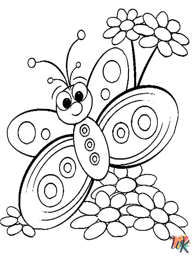 Dibujos para Colorear Mariposas 40