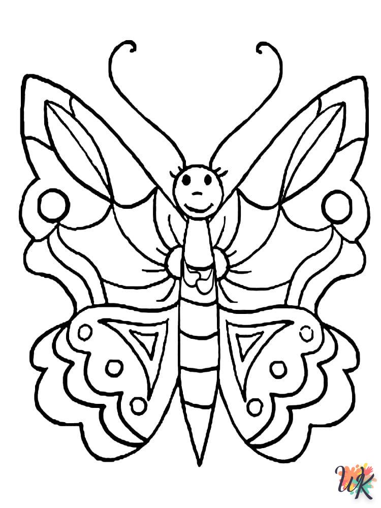 Dibujos para Colorear Mariposas 41