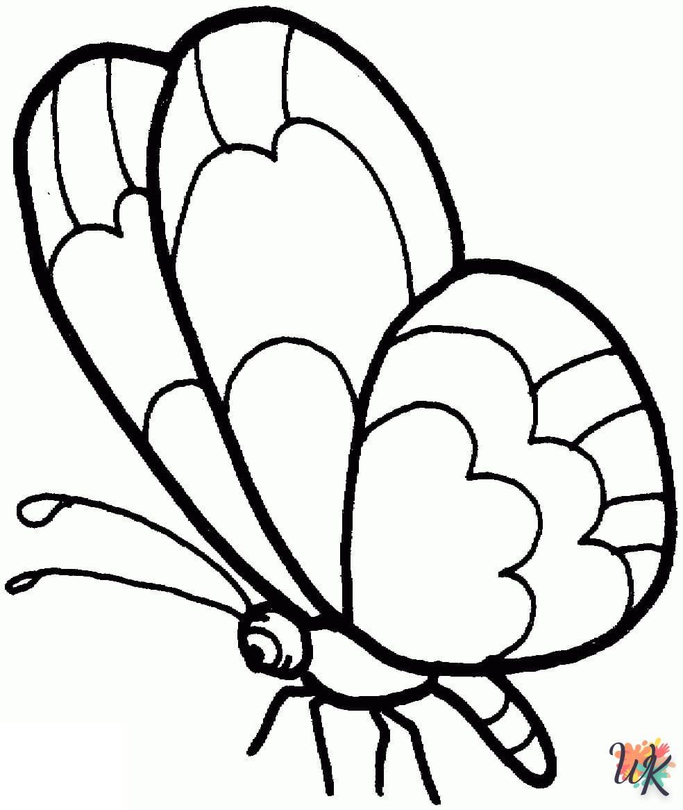 Dibujos para Colorear Mariposas 47