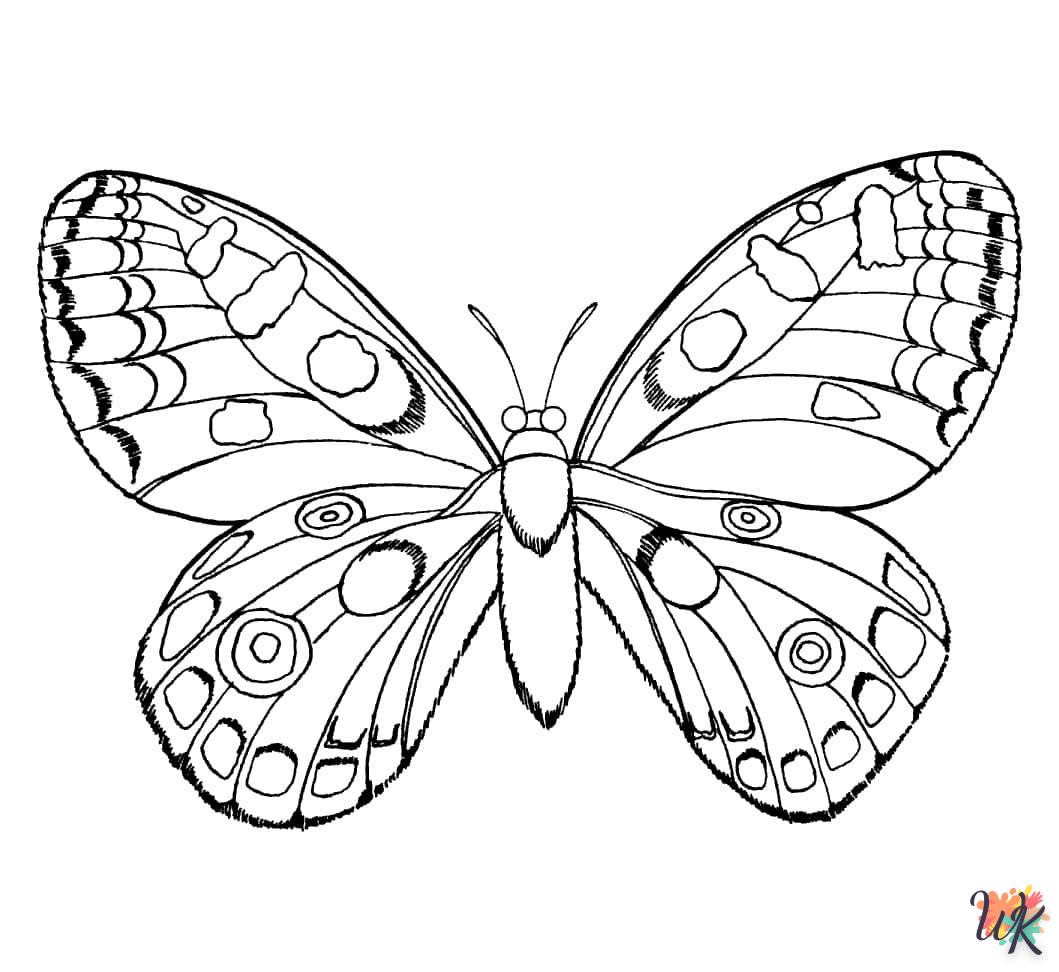Dibujos para Colorear Mariposas 49