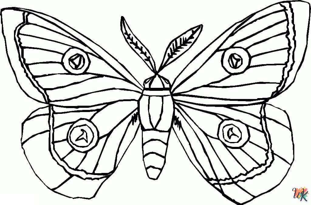 Dibujos para Colorear Mariposas 50