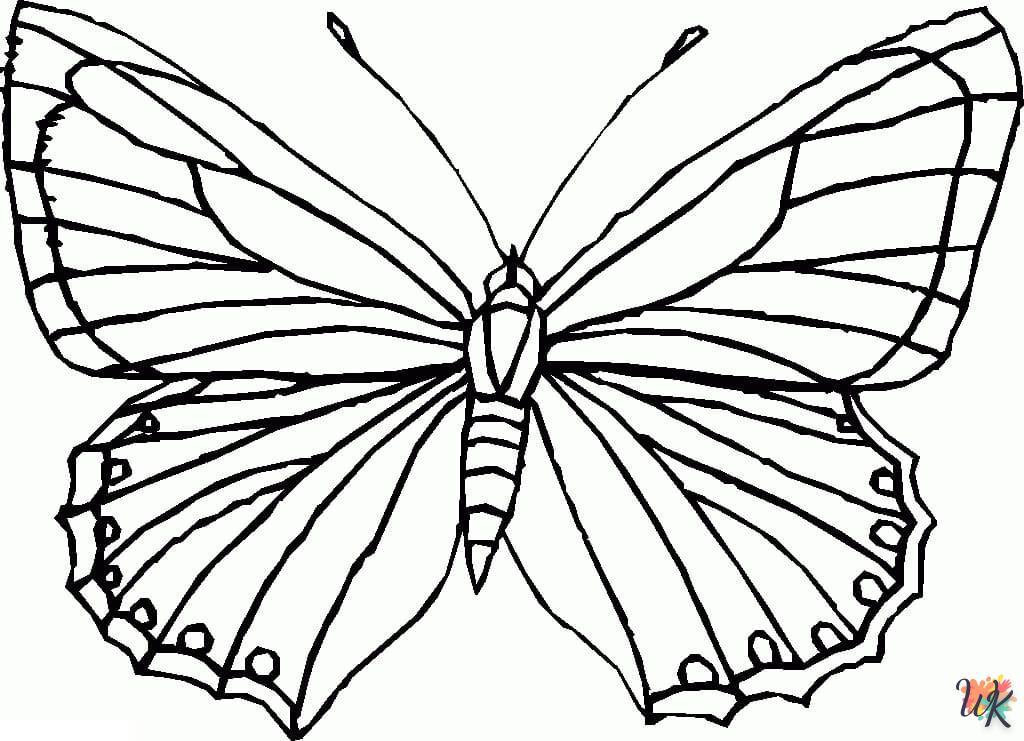 Dibujos para Colorear Mariposas 54