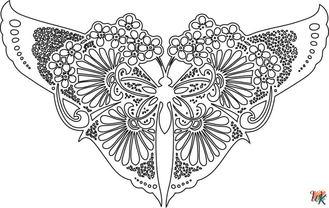 Dibujos para Colorear Mariposas 58