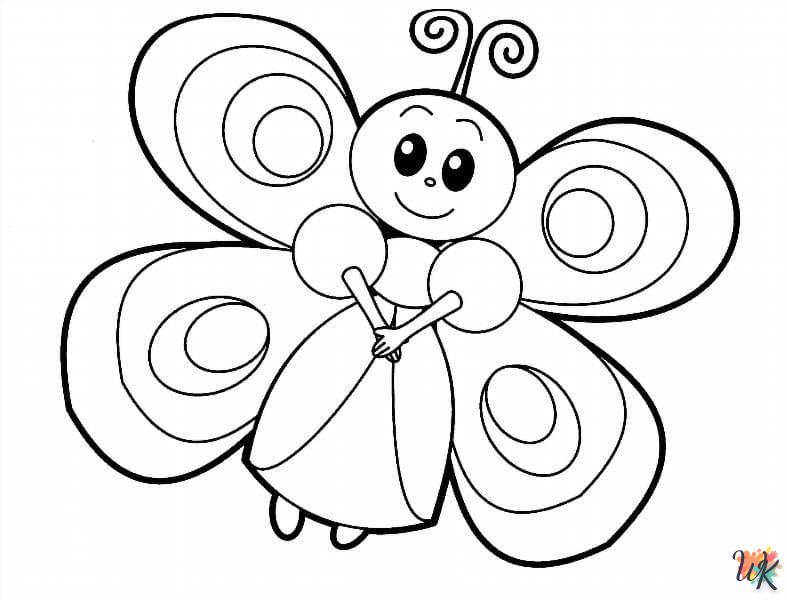 Dibujos para Colorear Mariposas 59