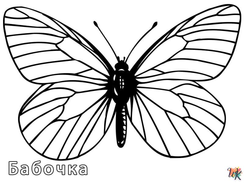 Dibujos para Colorear Mariposas 60