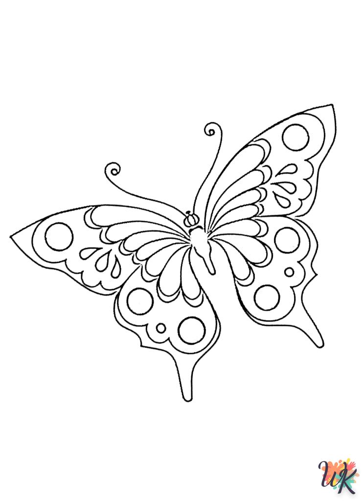 Dibujos para Colorear Mariposas 61