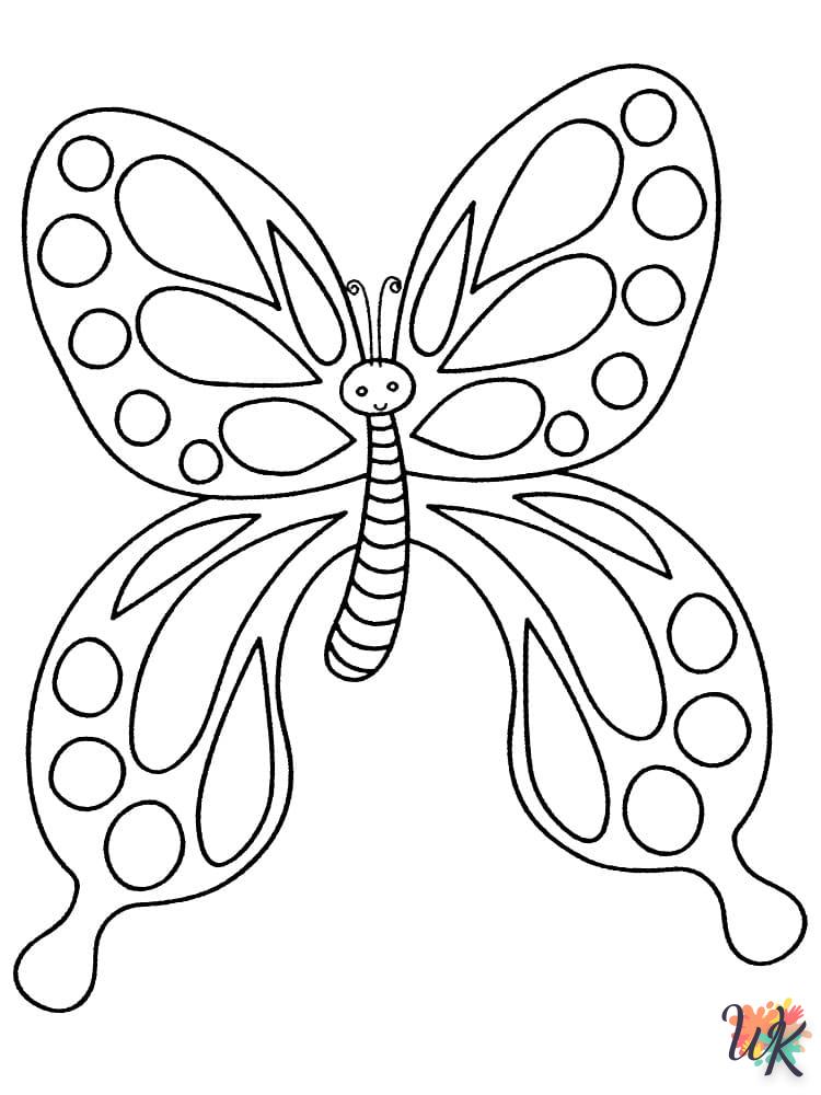 Dibujos para Colorear Mariposas 62