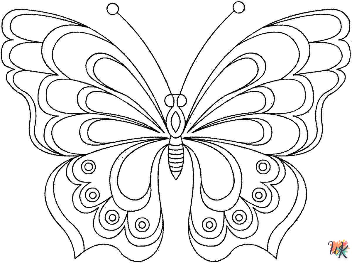 Dibujos para Colorear Mariposas 65