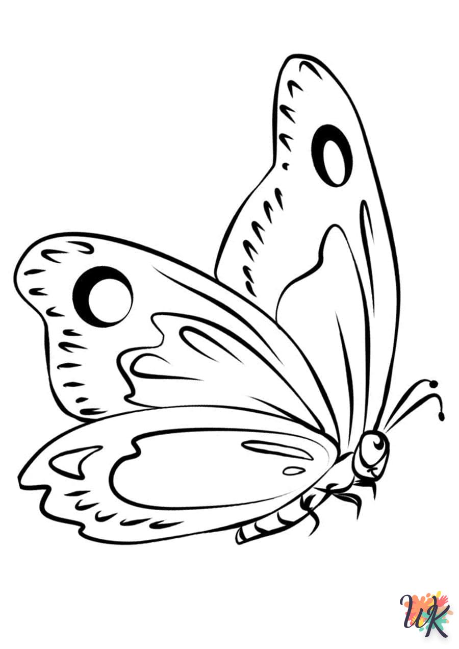 Dibujos para Colorear Mariposas 70