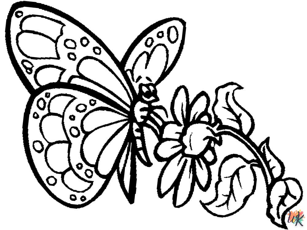 Dibujos para Colorear Mariposas 73
