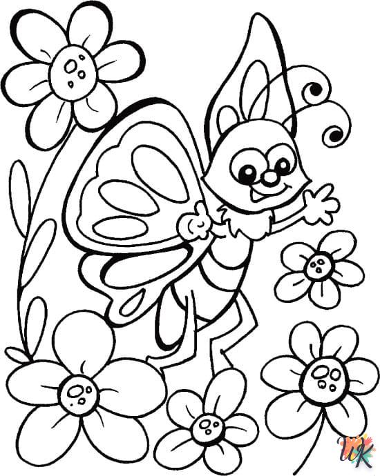 Dibujos para Colorear Mariposas 74
