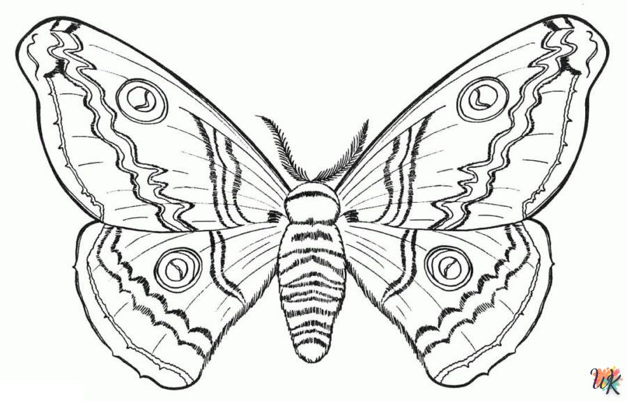 Dibujos para Colorear Mariposas 84
