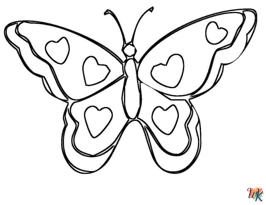 Dibujos para Colorear Mariposas 85