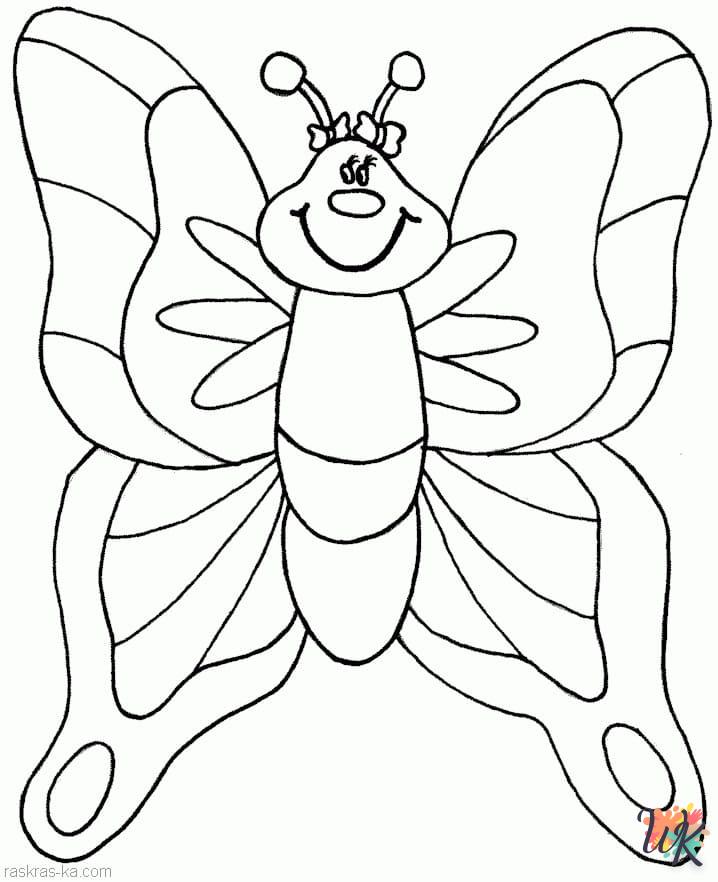Dibujos para Colorear Mariposas 87