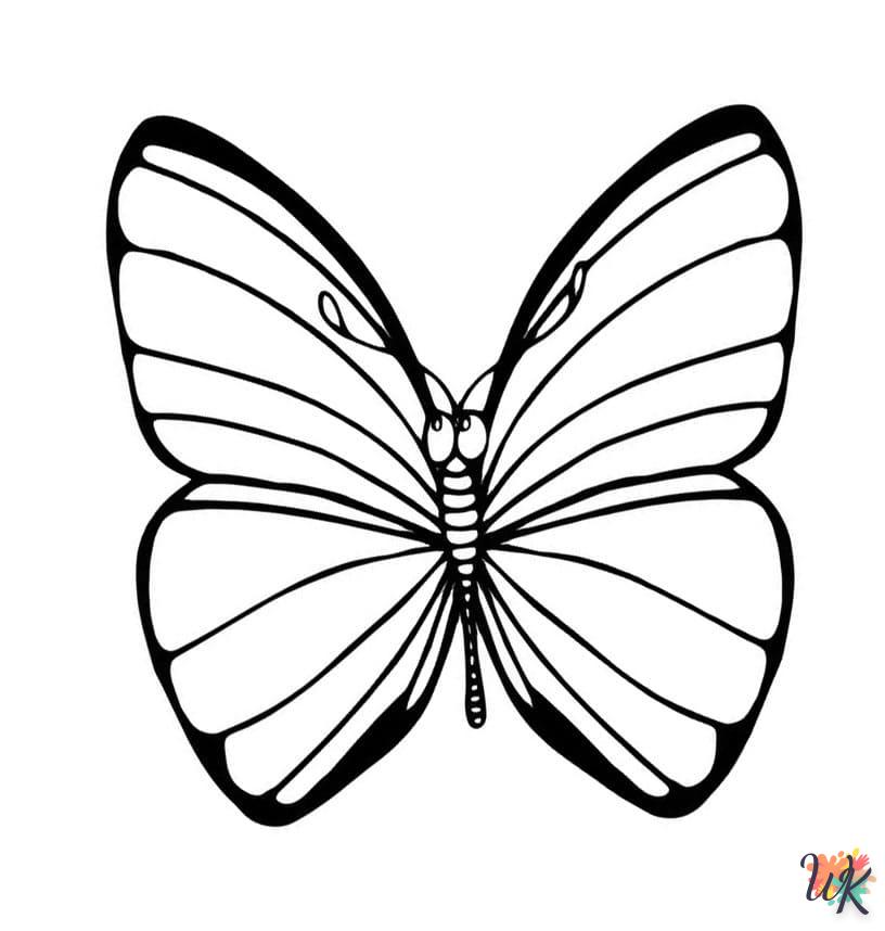 Dibujos para Colorear Mariposas 92