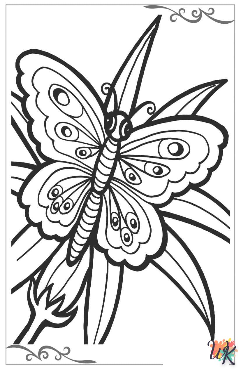 Dibujos para Colorear Mariposas 93