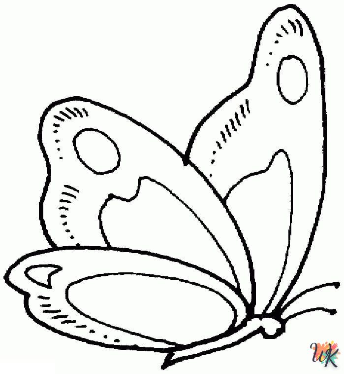 Dibujos para Colorear Mariposas 97
