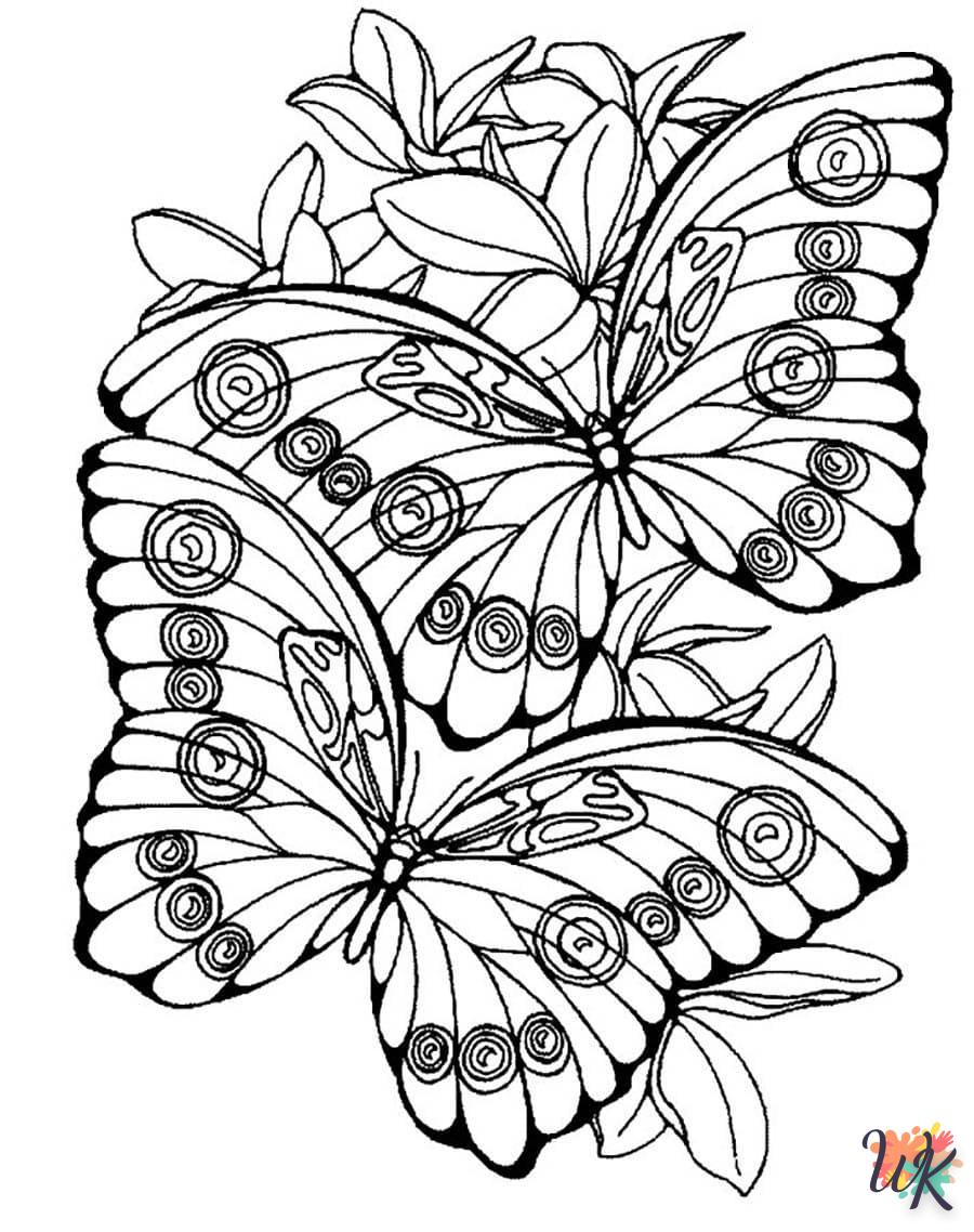 Dibujos para Colorear Mariposas 98
