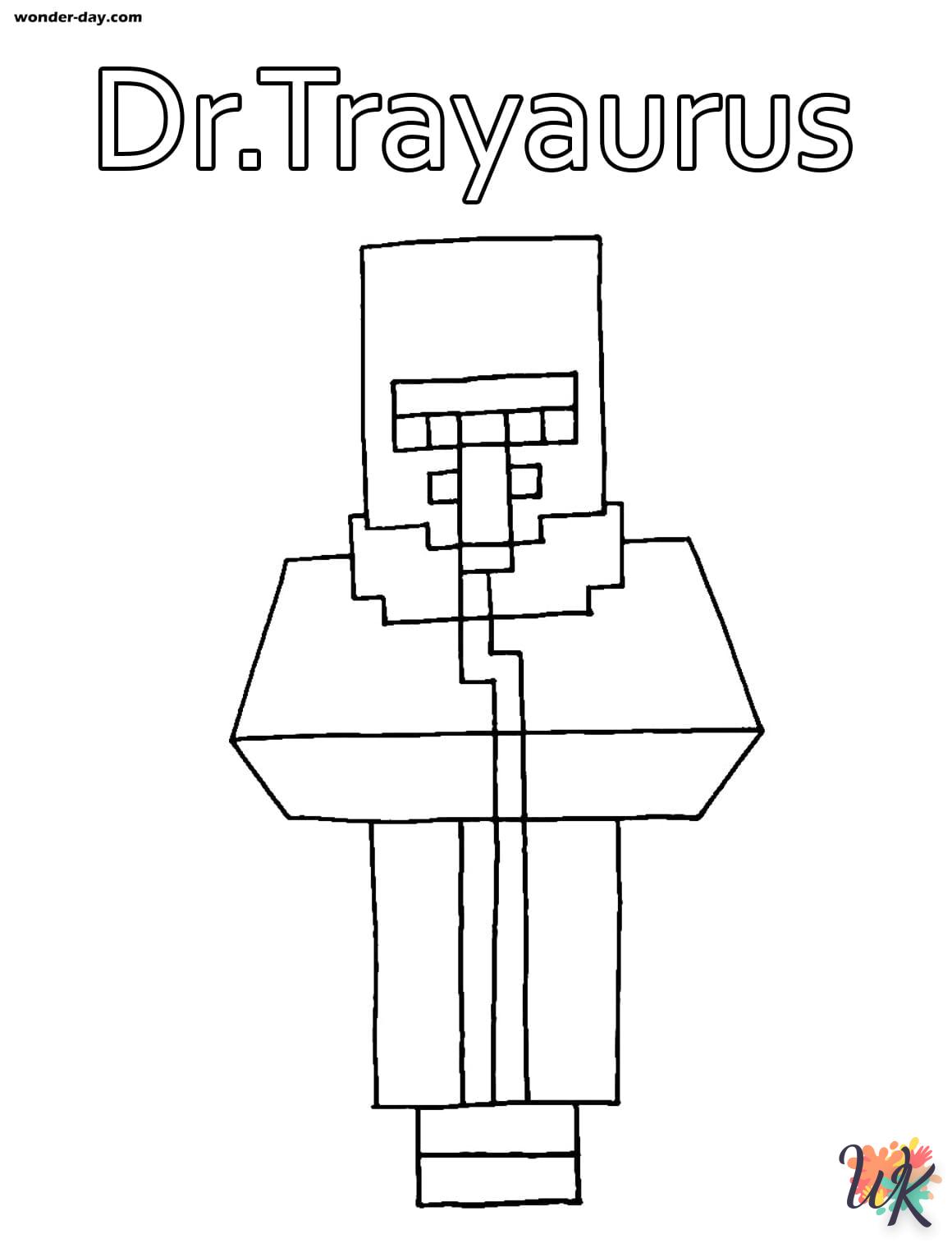 Dibujos para Colorear Minecraft