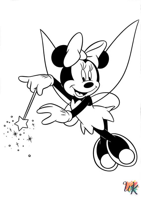Dibujos para Colorear Minnie Mouse 18