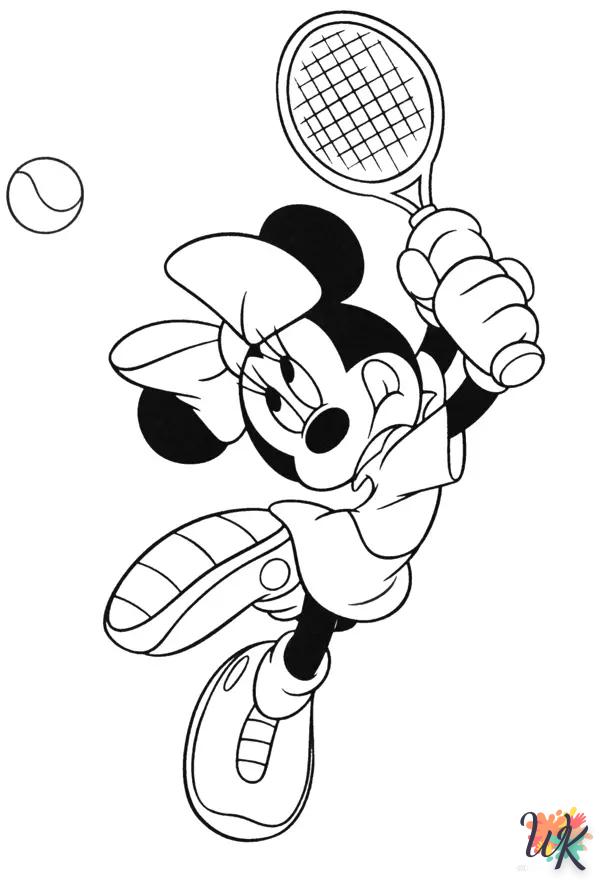 Dibujos para Colorear Minnie Mouse 36