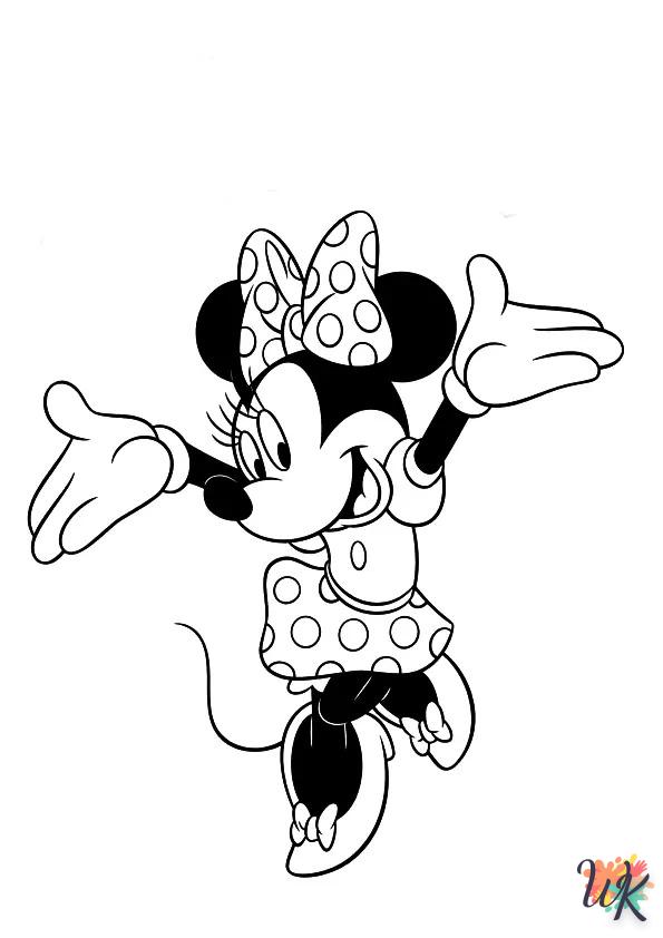 Dibujos para Colorear Minnie Mouse 40