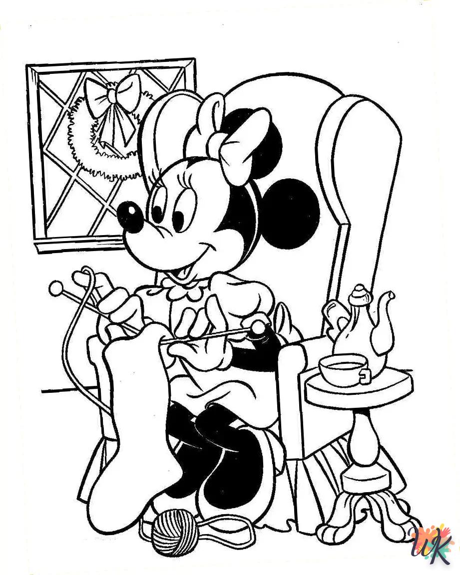 Dibujos para Colorear Minnie Mouse 47