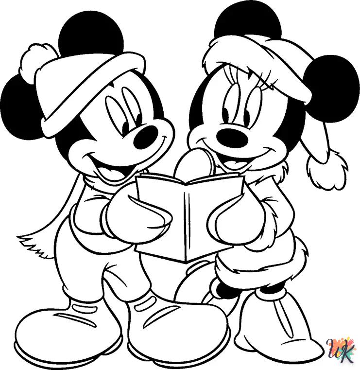Dibujos para Colorear Minnie Mouse 54