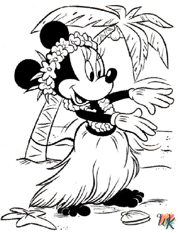 Dibujos para Colorear Minnie Mouse 67