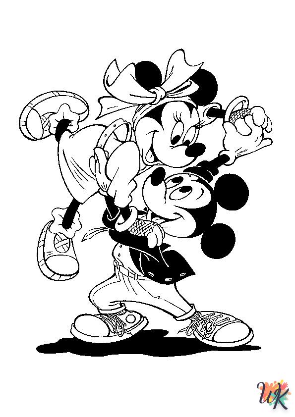 Dibujos para Colorear Minnie Mouse 69