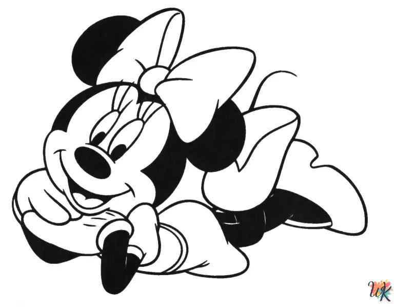 Dibujos para Colorear Minnie Mouse 83