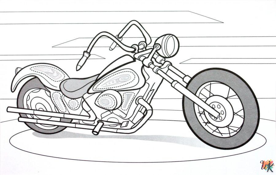 Dibujos para Colorear Moto 110