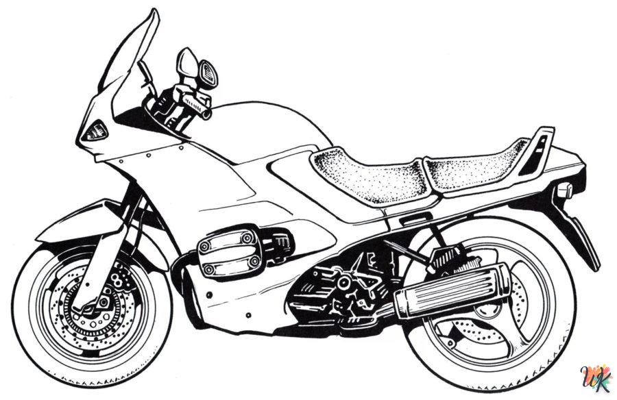 Dibujos para Colorear Moto 67