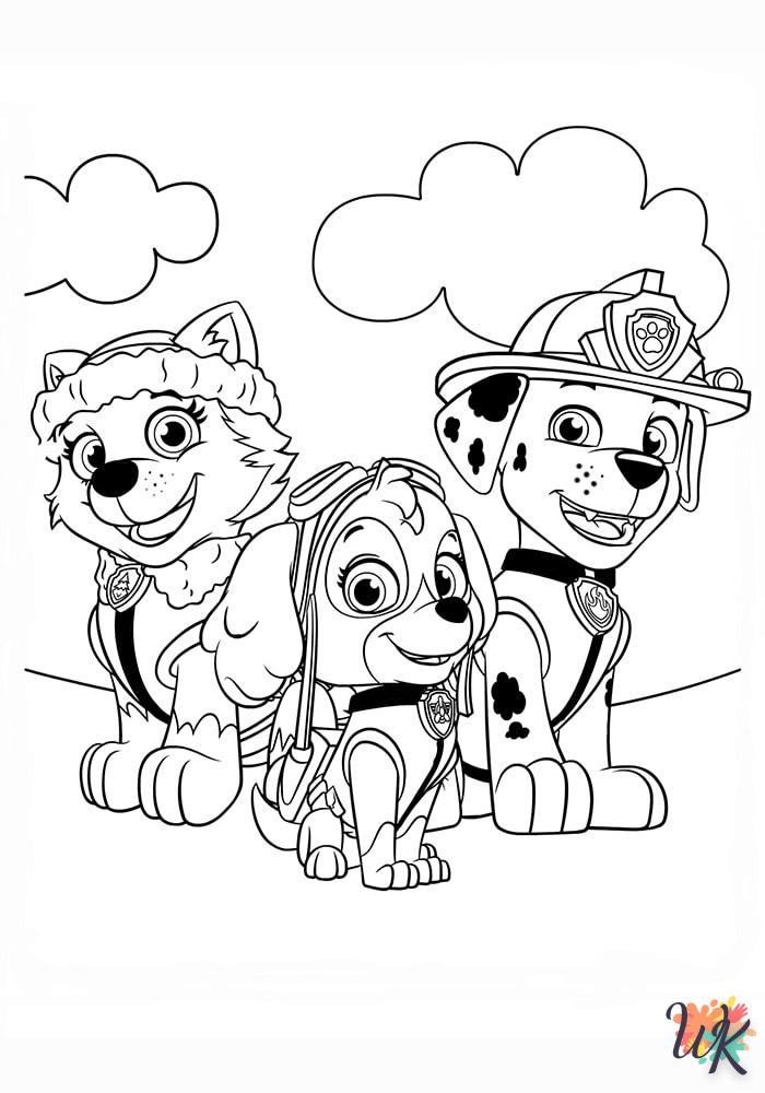 Dibujos para Colorear Patrulla Canina 104