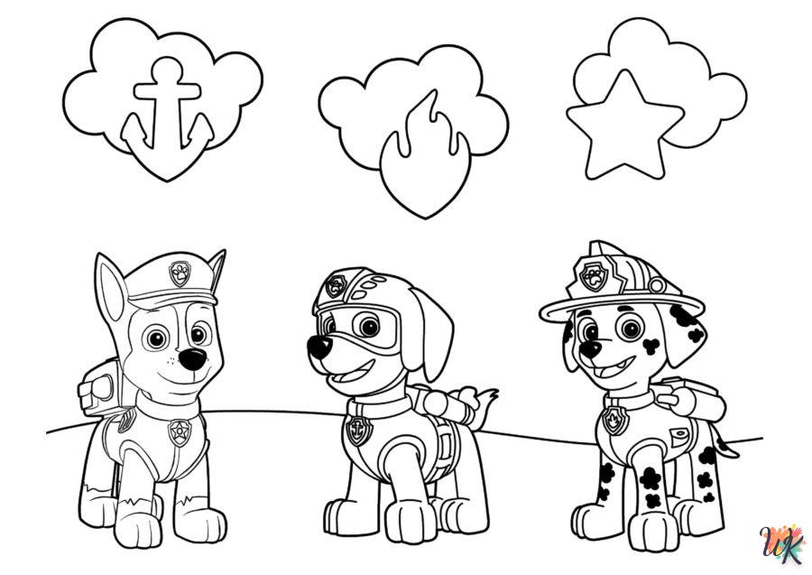 Dibujos para Colorear Patrulla Canina 138