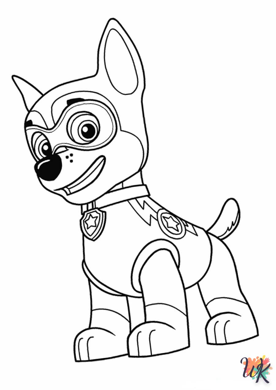 Dibujos para Colorear Patrulla Canina 26