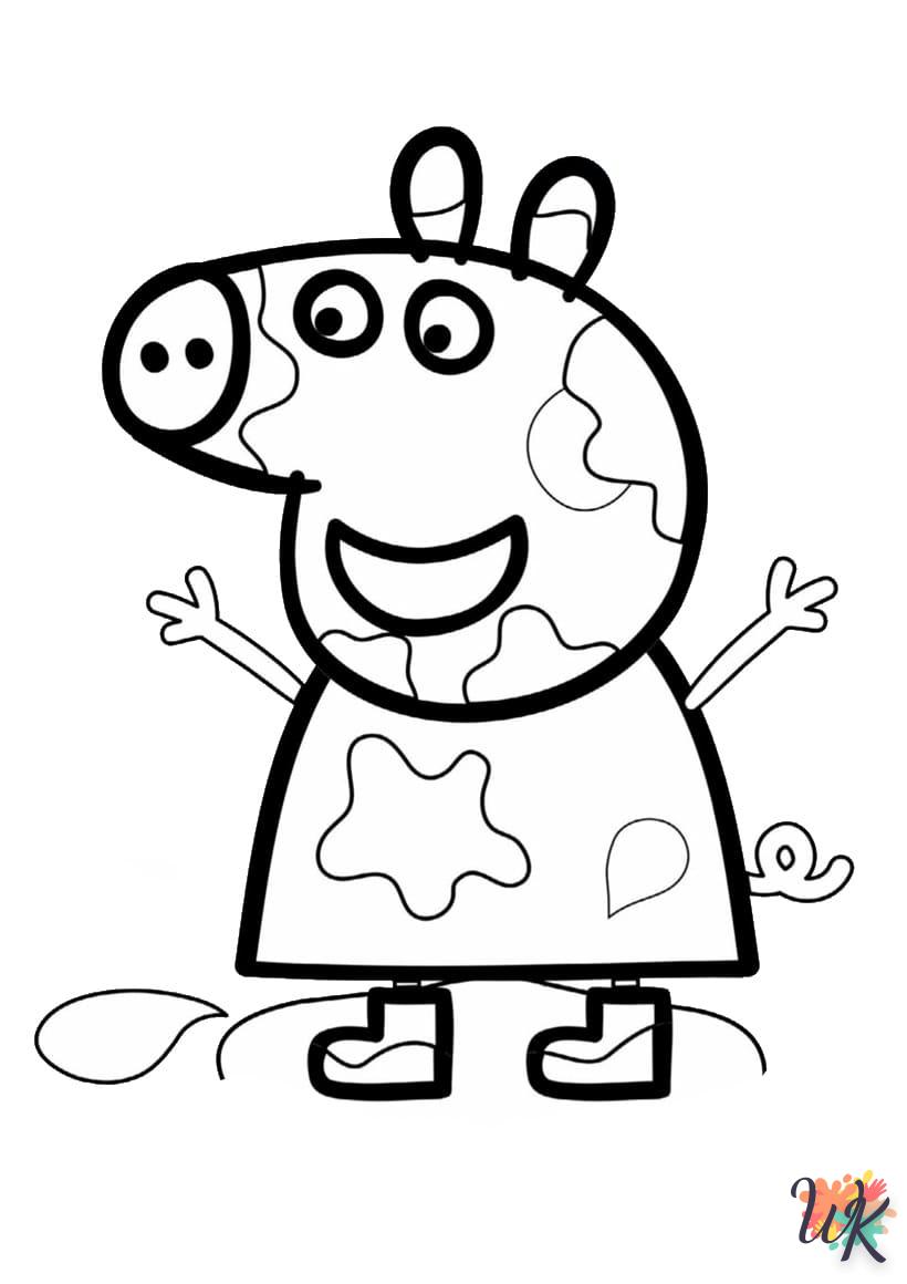 Dibujos para Colorear Peppa Pig 3