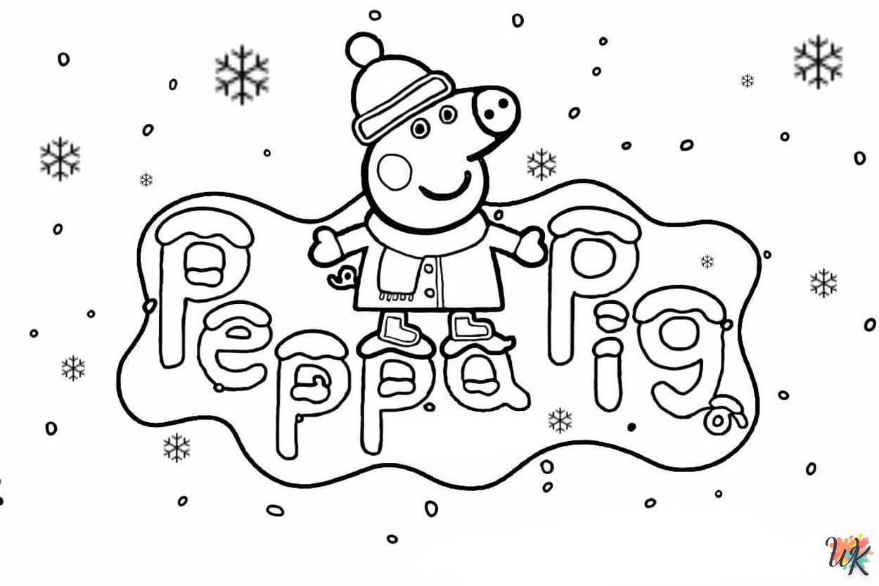 Dibujos para Colorear Peppa Pig 36