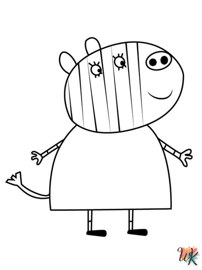 Dibujos para Colorear Peppa Pig 45
