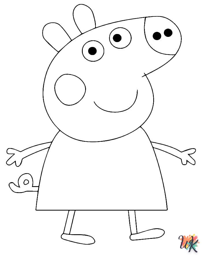 Dibujos para Colorear Peppa Pig 47