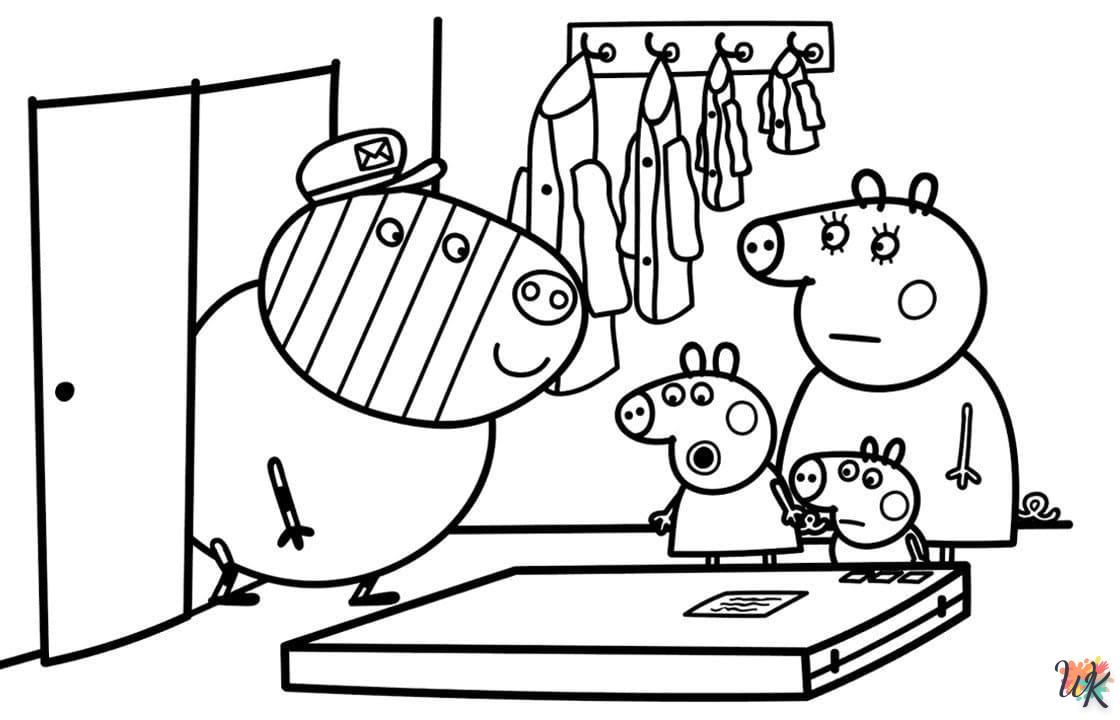 Dibujos para Colorear Peppa Pig 55