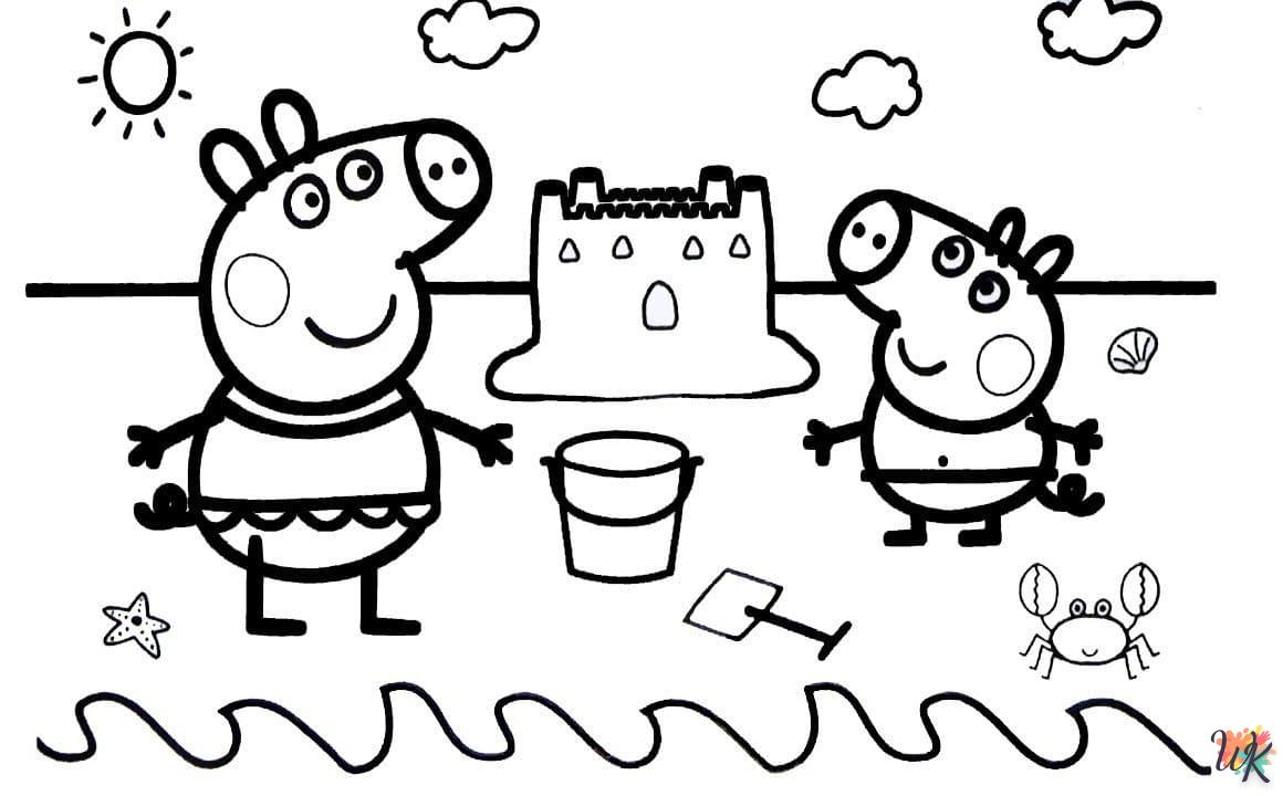 Dibujos para Colorear Peppa Pig 57
