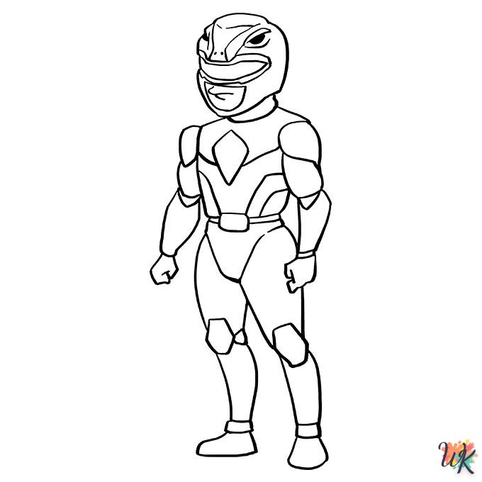 Dibujos para Colorear Power Ranger 11