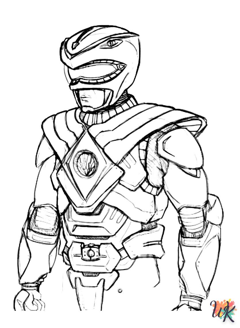 Dibujos para Colorear Power Ranger 17
